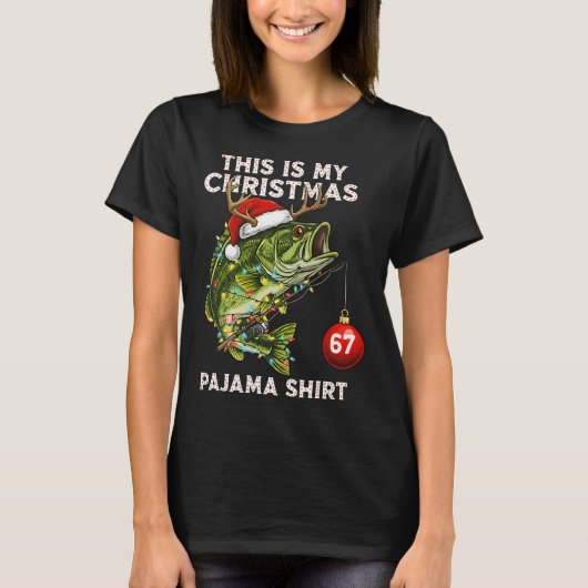 T-shirt canne à pêche (Devant)