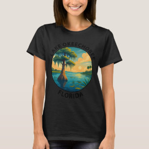 T-shirt Canne à pêche Fusil de chasse Drapeau américain