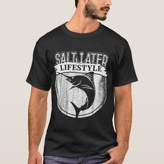 T-shirt Canne à pêche pêche ours (Devant)
