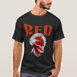 T-shirt Canne à pêche, poisson, chat maman, chat qui est p