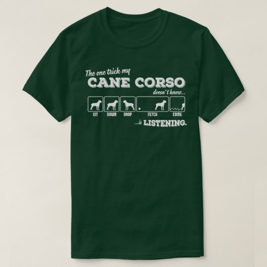 T-shirt Canne Corso 3 (Design devant)