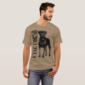 T-shirt Canne Corso - mastiff italien (Devant entier)