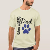 T-shirt Canne Corso Papa 2 (Devant)