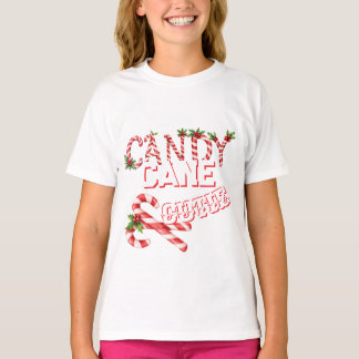 T-Shirt "CANNE DE BONBON MIGNONNE"