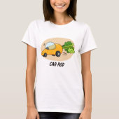 T-shirt Canne-voiture Funny Carrot Pun (Devant)