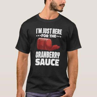 T-shirt Canned Cranberry Sauce Jellied Happy Thanksgiving 