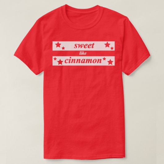 T-shirt cannelle douce (Design devant)