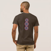 T-shirt Cannelure de Chakana (Dos entier)