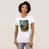 T-shirt Cannes - Côte d'Azur (Devant entier)