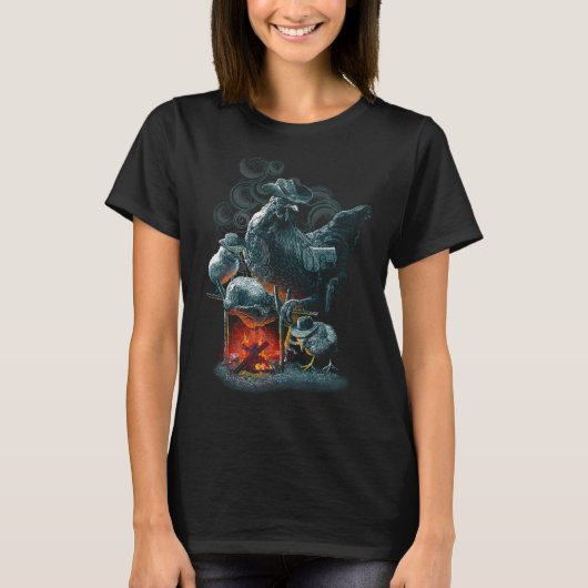 T-shirt CANNIBAL Choisir noir (Devant)