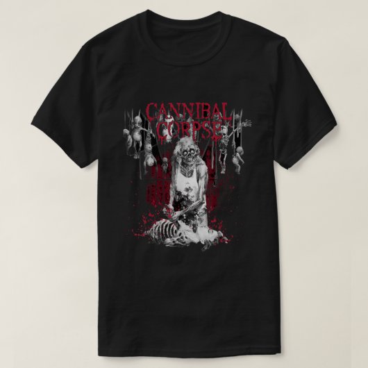 T-shirt Cannibal Corpse Boucher Marchandises officielles (Design devant)