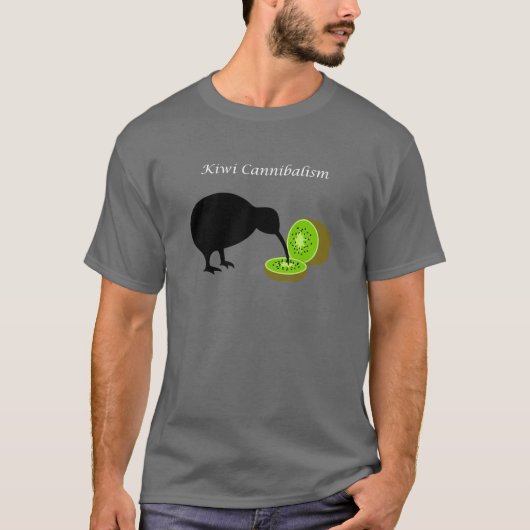 T-shirt Cannibalisme de kiwi (Devant)