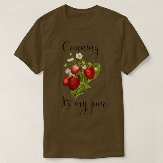T-shirt Canning Et Se Conserve Pour Les Amateurs De Mer Ca (Design devant)