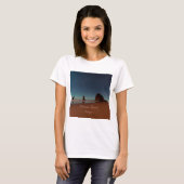 T-shirt Cannon Beach Oregon Haystack Rock (Devant entier)
