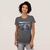 T-shirt Canoë au lac (Devant entier)