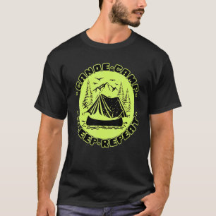 T-shirt Canoë Camp Dormir Répéter Kayak Et Randonnée