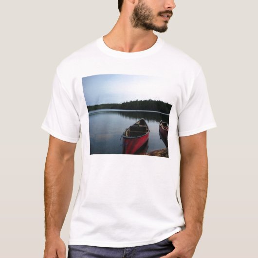 T-shirt Canoë-kayak au Canada (Devant)