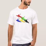 T-shirt Canoë-kayak Canoë sports nautiques kyak<br><div class="desc">Les cadeaux sportifs américains.</div>