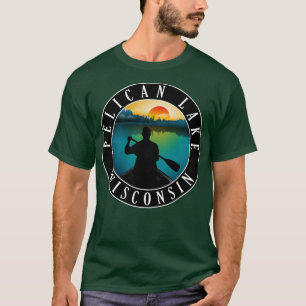 T-shirt Canoë-kayak du lac Pelican