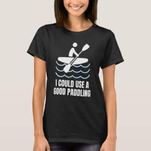 T-shirt Canoë Kayak Lover, Camping Canoë Funny Paddle