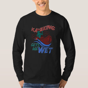 T-shirt Canoë Kayak M'Attend Sport Extérieur Sport Kayak
