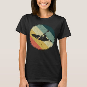 T-shirt Canoë Retro Vintage Style Paddle Kayaking Canoei