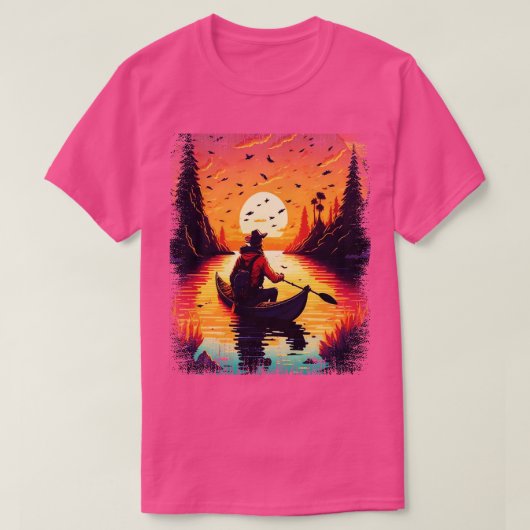 T-shirt Canoéiste solo (Design devant)