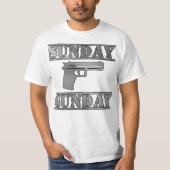 T-shirt canon dimanche (Devant)