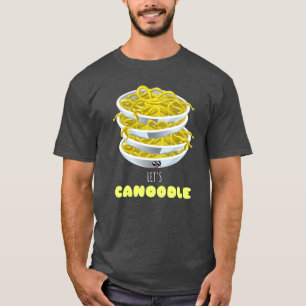T-shirt Canoodle - Pun aux nouilles mûres