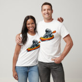 T-shirt Canotage astronaute (Unisexe)