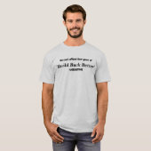 T-shirt Cant Afford Build Back Better Joies Gotta Go Lt (Devant entier)