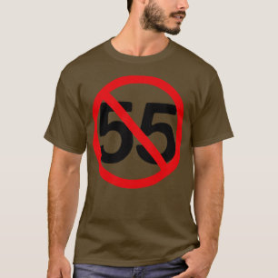 T-shirt Cant Drive 55 mi/h 80 Retro Rock en détresse