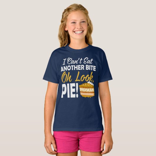 T-shirt Can't Eat Another Bite (Devant entier)