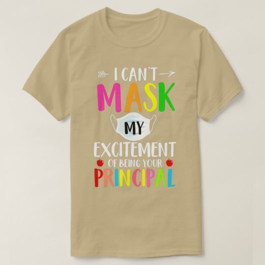 T-shirt Cant Masque Mon Attachement D'Être Principal Vibra (Design devant)