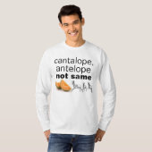 T-shirt cantaloup et antilope (Devant entier)