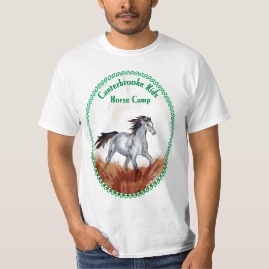 T-shirt Canterbrooke badine le camp de cheval (Devant)