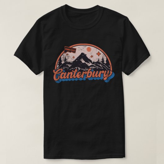 T-shirt Canterbury, Connecticut (Design devant)