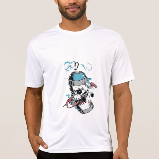 T-shirt Canteur crâne (Devant)