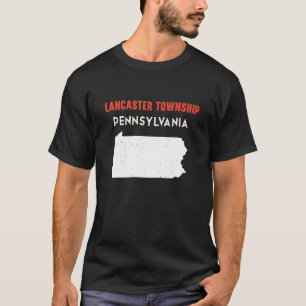 T-shirt Canton de Lancaster Pennsylvania USA State America