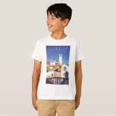 T-shirt Canton de Tessin vintage Suisse (Devant entier)