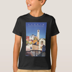 T-shirt Canton de Tessin vintage Suisse