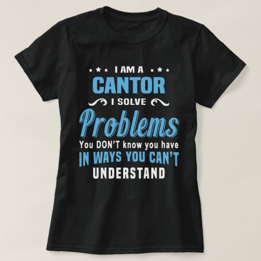 T-shirt Cantor (Design devant)