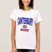 T-shirt Cantorbéry Angleterre (Devant)
