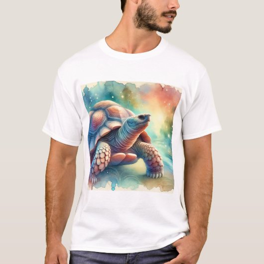 T-shirt Cantors giant softshell turtle 250924AREF118 - Wat (Devant)