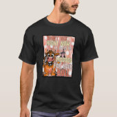 T-shirt Canu2019t talk right now cute western cow bull (Devant)