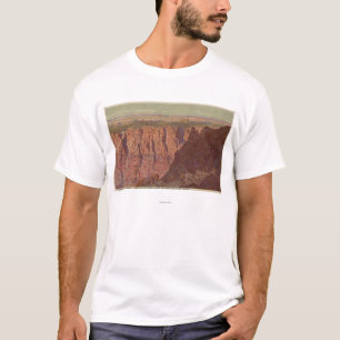 T-shirt Canyon grand, Arizona - coucher du soleil sur