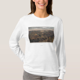 T-shirt Canyon grand, Arizona - ombres de nuage de Hopi