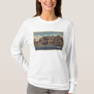 T-shirt Canyon grand, région de barrage de l'Arizona - de