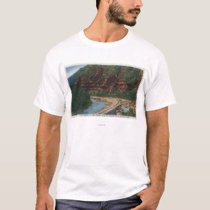 T-shirt Canyon rouge, le Colorado