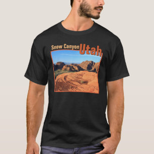 T-shirt Canyon Utah de neige